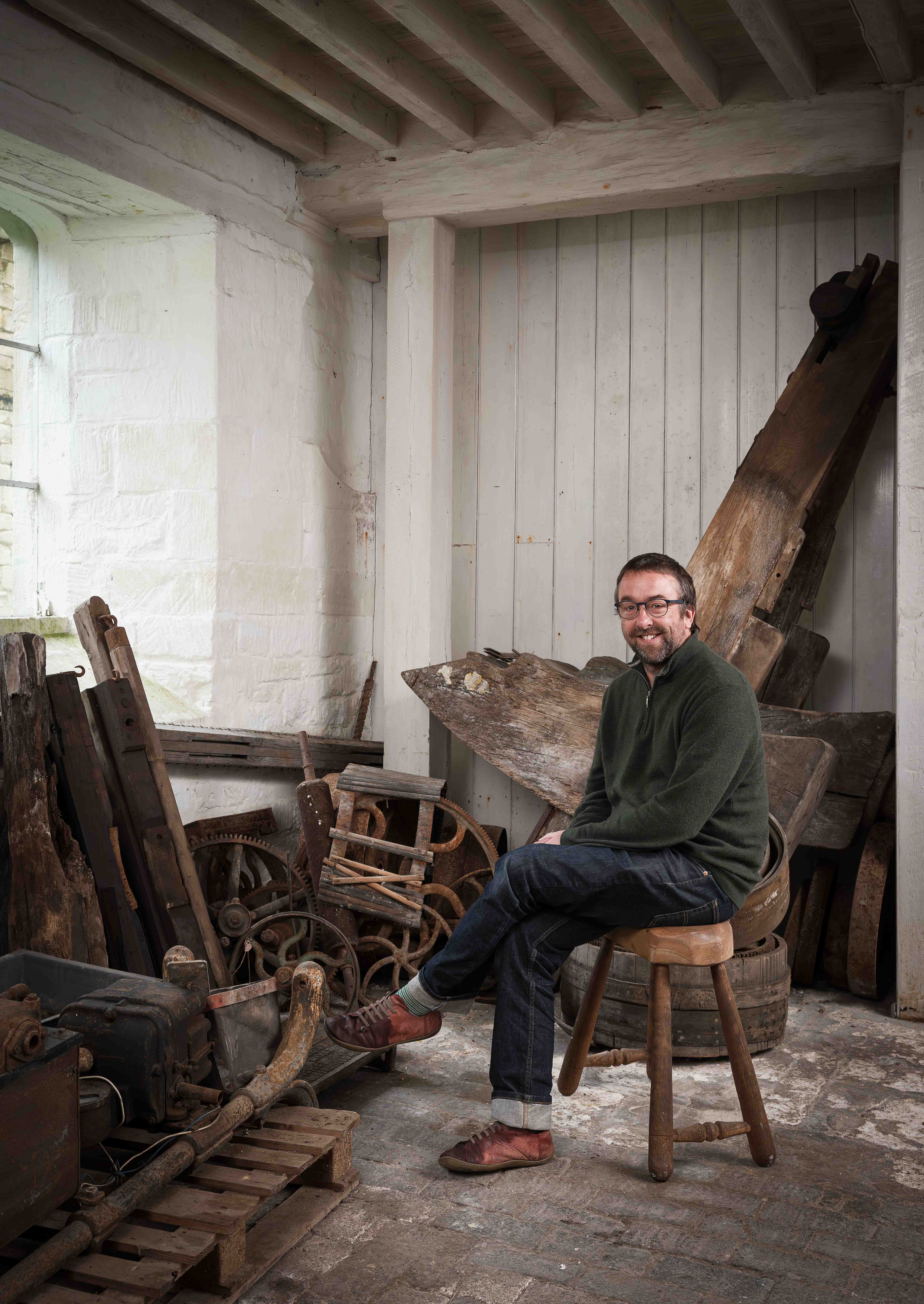 Portrait of Tomas Millar, Director at Millar Howard Workshop